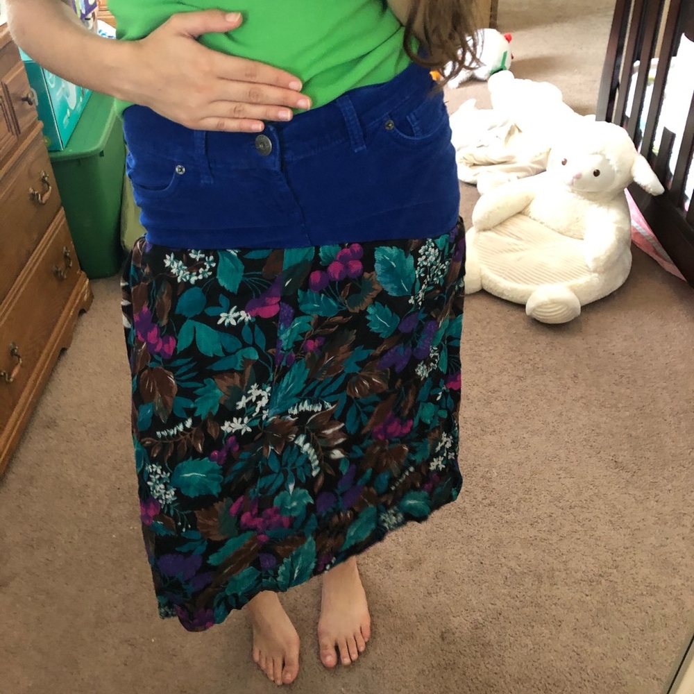 Handmade Refashioned Skirt